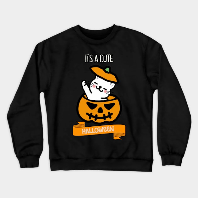 It's a cute halloween Crewneck Sweatshirt by NICHE&NICHE